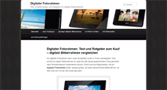 Desktop Screenshot of digitaler-fotorahmen.com